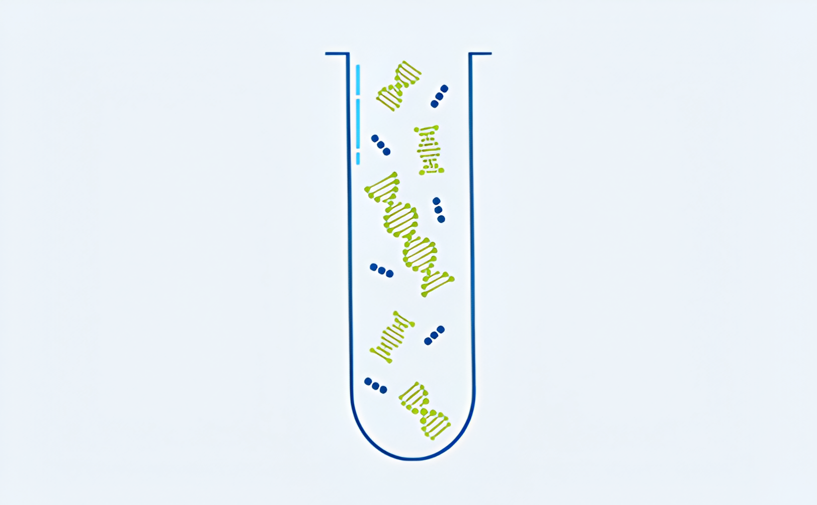 Gráfico de alta sensibilidad de ctDNA